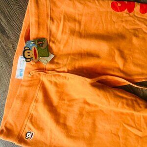 Paul Frank Orange Monkey Fleece Capri Joggers Sweats NWT's Medium Woman's